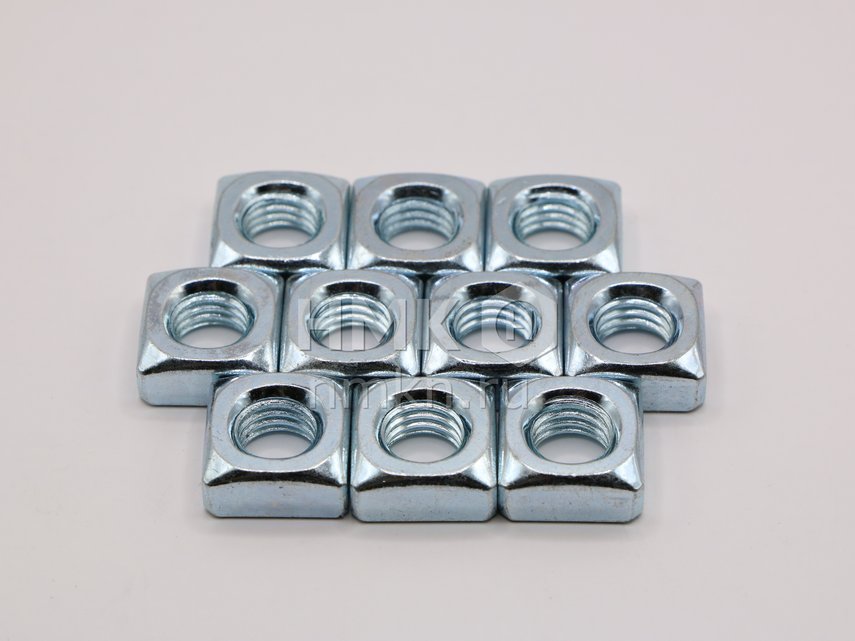 Гайка квадратная М10 комплект 10 шт